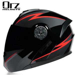 Virtue903 모듈러 플립 오토바이 헬멧 motocicleta casco 더블 양산 레이싱 s m l xl 사이즈 dot