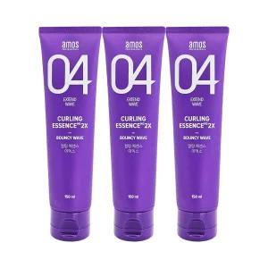 [아모스][amos] 아모스 프로페셔널 헤어 컬링 에센스 2X 150ml 3개