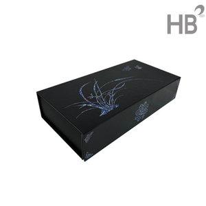 EV 난초장식 자석 공진단상자 10환 싸바리 종이 한약 환 청병 케이스 상자