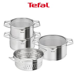 테팔 인덕션 노르디카 냄비 4종(양수18+20+곰솥24+찜기24)