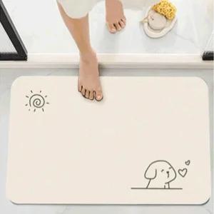 규조토 프리미엄 발매트 빨아 쓰는 욕실 주방 현관 논슬립 물 흡수 선물 큐조토