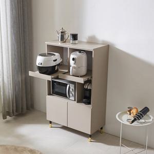 H1160  밥솥 광파오븐 전자렌지대 수납장 선반 진열장 서랍장 레일장 800