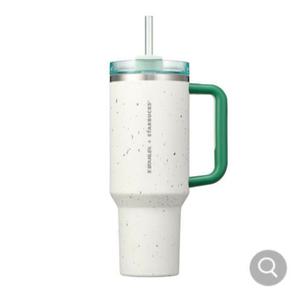 스타벅스 정품 스탠리 그린페블 켄처 대용량 텀블러 1183ml Stanley Green Pebble Quencher Tumbler 1183ml