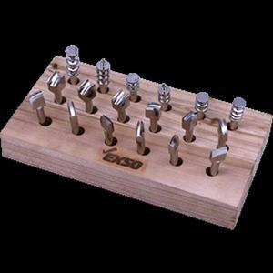 [BZI32630_51CE]엑소 인두팁(가죽공예용)세트 18pcs(EXL-