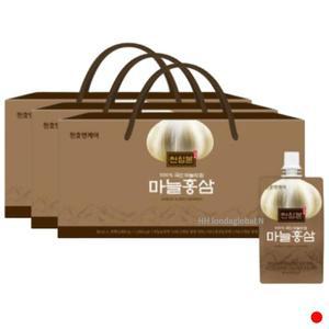 천호엔케어 마늘홍삼 건강즙 진액 엑기스 원액 30개X3