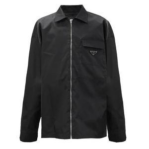 [명품] 25SS  SC810 16HH 삼각 로고 리나일론 셔츠 집업 자켓