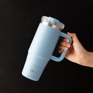 대용량 보온 보냉 빨대 손잡이 뉴데일리 텀블러 1200ml