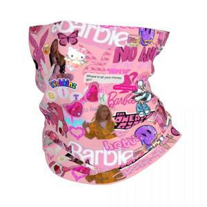 Bratz Rock Angelz 겨울 머리띠 목 남녀공용 스키 캠핑 튜브 스카프 애니메이션 만화 TV 얼굴 반다나 각반
