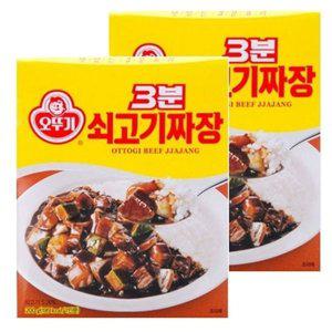 [오뚜기]3분 쇠고기짜장 200g X 24개