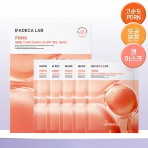[본사직영] 마데카랩 피디알엔 스킨타이트닝 글로우 겔 마스크 22ml 5매입