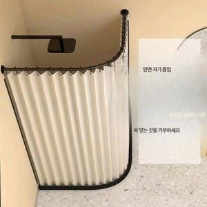 자바라 방수 파티션 접이식 커튼 반려견 카페 타공 항해 보일러실 대나무 가림막
