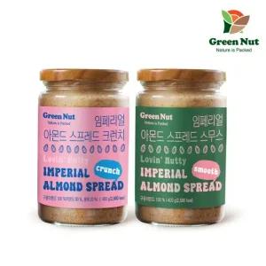 임페리얼 아몬드 스프레드 400g 6병  크런치 3병+스무스 3병)