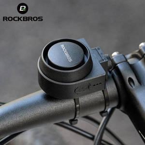 자전거크락션 따릉이 벨 ROCKBROS 자전거 Type-C 도난 방지 전기 경적 무선 IPX5 히든