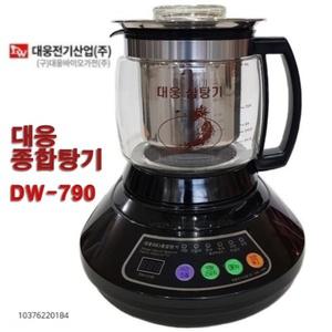 대웅약탕기 DW790 대용량 3.2리터 전기약탕기 유리 건강차 한약 약탕기 홍삼제조기