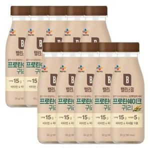 밸런스밀 프로틴 쉐이크 귀리 50g x10개