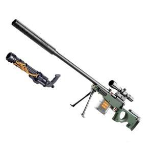 에땁 좋은 탄피배출 너프건 M416 소프트건 기본 개틀링 기관 탄창 볼트액션 자동