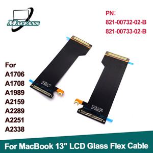 MacBook Pro 13 용 노트북 유리 케이블 A1706 A1708 A1989 A2159 A2289 A2251 A2338 LCD 화면 TCON 플렉스
