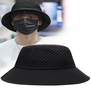 빅사이즈 버킷모자 통기성 남성 어부 여름 야외 메쉬
