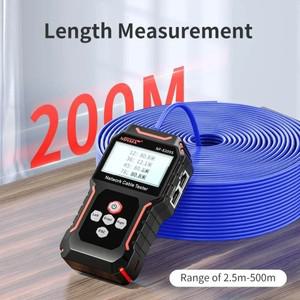 FANYUE NF-8209S 네트워크 케이블 테스터 Cat5 추적기 방지 측정 오류 거리 압착