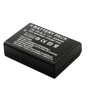 호환 EN-EL14A EN-EL14 니콘 D5200 D5100 P7100 배터리 D3500 P7800 D3100 D3200 2250MAH D5600 D3300 P7700 D3400 EL14 카메라 P7000