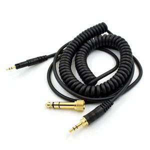 ATH M50X M40X 블랙 헤드폰용 케이블 오디오 AUGT2 23 교체