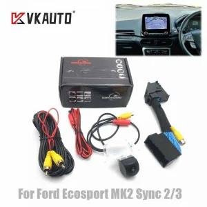 차량용 블랙박스 분리형 블박 후방 카메라 VKAUTO 포드 에코스포츠 MK2 싱크 3 용 2013 ~ 어댑터 케이블 백
