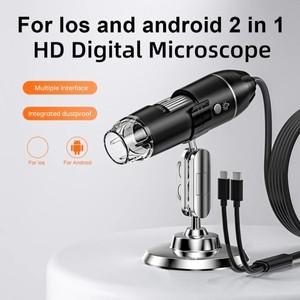1600X 디지털 현미경 USB 배율 내시경 IOS 안드로이드에 대한 보석 평가 비디오에 대한 휴대용 전자 현미경