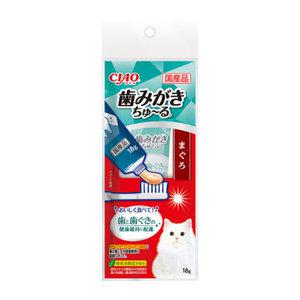 (유통기한: 26/01)이나바 챠오 덴탈케어 츄르치약 참치 18g (cs-160)
