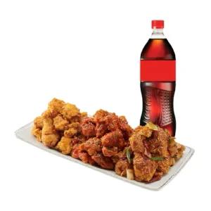 [노랑통닭] (오리지널/순살)노랑3종+콜라1.25L