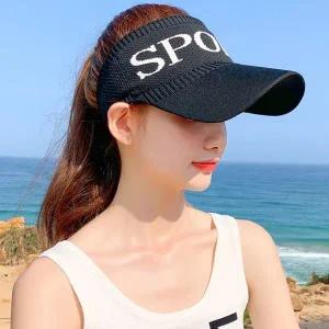 테니스모자 블랙 남성골프모자 여성골프모자 여자골프모자 남자골프모자 영문니트썬캡모자