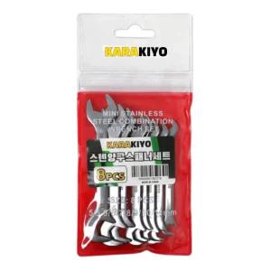 카라키요 스텐 미니 양구 육각스패너세트 8PCS (5-11mm) 초박형 조합렌치