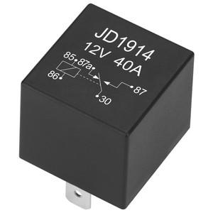 4핀 5핀 JD1914 자동차 릴레이 12V 24V 40A SPDT 자동차 스위치 및 스타터 방수 릴레이 (보트 트랙터 트럭