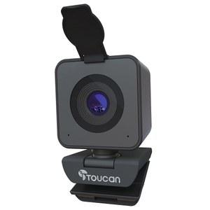 [미국배송] 마이크가 있는 TOUCAN 1080P 플러그 스카이프 카메라 PC/노트북/맥북/태블릿용 페이스타임 웹캠 앤 스트리밍 플레이 선명한 컴퓨터 웹캠 USB 오디오 줌 스테레오 행아웃 115