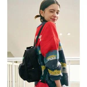 Benetton 비비드 미니 백팩 - [블랙] 240191