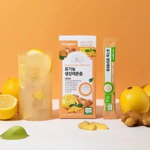 [영진약품]유기농 생강레몬즙 15g x 14포 1박스