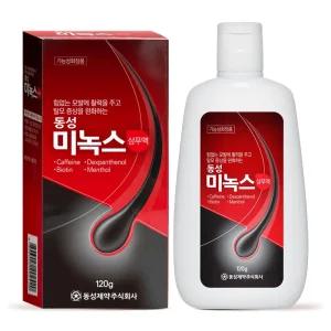 제약 미녹스 샴푸액 120g 두피 쿨샴푸 지루성