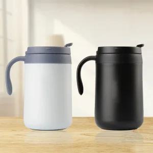 이중진공 머그컵 500ml /스텐머그컵 손잡이 텀블러 핸들형/보냉보온병