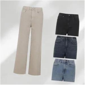 [폴햄]{매장정품} 폴햄 PHE3DP2033 여성 컴포트 세미와이드핏 데님 팬츠 청바지 PHE3DP2033A 764280