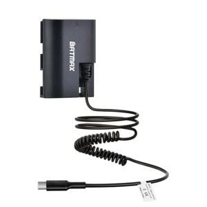 [미국배송] BATMAX USB-C LP-E6 LP-E6N LP-E6NH DUMMY BATTERY COMPATIBLE WITH CANON EOS R RA R3 R5 R5 C R6 R7 5D II/III/IV 6D 6D II 7D 7D 60D 60DA 70D 80D 90D XC10 XC15 5DS 5DS R CAMERAS