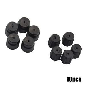 어컨  AC 시스템 충전 포트 캡 자동차 액세서리 10 X R134a 13mm