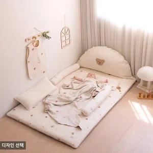 [비비엔다] 순수 토퍼세트(토퍼+커버) - 자수 (슈퍼싱글SS)