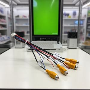 360 파노라마 카메라 시스템이 내장된 안드로이드 헤드 유닛용 DIY 액세서리 1개 12핀 케이블 어댑터