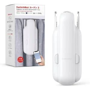 SwitchBot 커튼 3세대 자동 컨트롤 스마트 홈 원격 제어 태양광 패널 충전식 U 지원