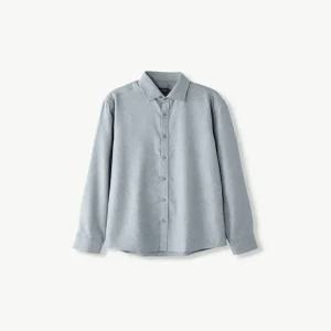 [STCO] 플란넬 솔리드 셔츠 그린 (SLIM FIT)-SDSUD04SSE