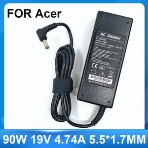 AC 어댑터 90W 19V 4.74A 5.5x1.7mm 노트북 충전기 ACER ASPIRE 5750G 7110 9300 E1-531 M5-581G V5-571