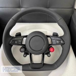Audi R8 스티어링 휠 시스템 A4L A6L A7 TT Q5 S4 S5 RS6 RS7 맞춤형 단조 탄소 섬유 (원 클릭 시작 버튼)