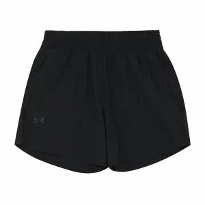 언더아머 플렉스 우븐 러닝 5인치 여성 트레이닝 반바지 쇼츠 팬츠 블랙 1376933-001