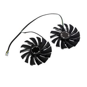MSI 라데온 R9 380 아머 2X GTX 1060/1070/1080 TI RX 470/570 RX580 게이밍 카드호환  쿨링 냉각 쿨러 팬