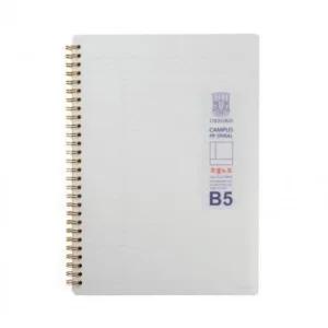 코넬 좌철 스프링 문구 80매 밀크PP B5 (46PJI)