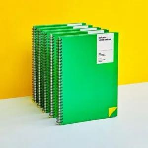 탕비 오피스 더블드림노트 사무 그린 문구 B5 (46MX7)